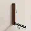 Wood Wall-Mounted Clothes Hanger | Space-Saving & Collapsible