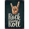 Rock and Roll - Metal Tin Signs(8*12Inch/12*16Inch)