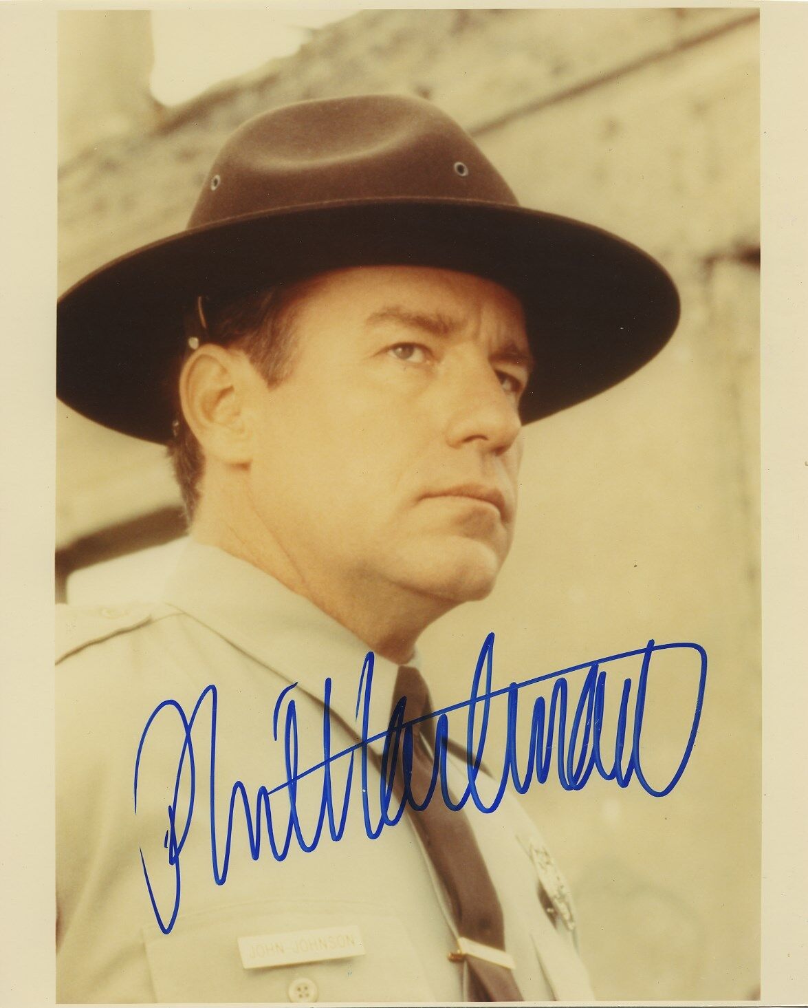 PHIL HARTMAN RARE SIGNED AUTOGRAPHED COLOR 8X10 Photo Poster painting JSA SPENCE COA