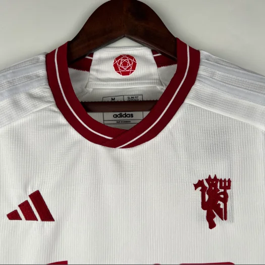 23/24 Football Shirt Manchester United Away White Thai Quality