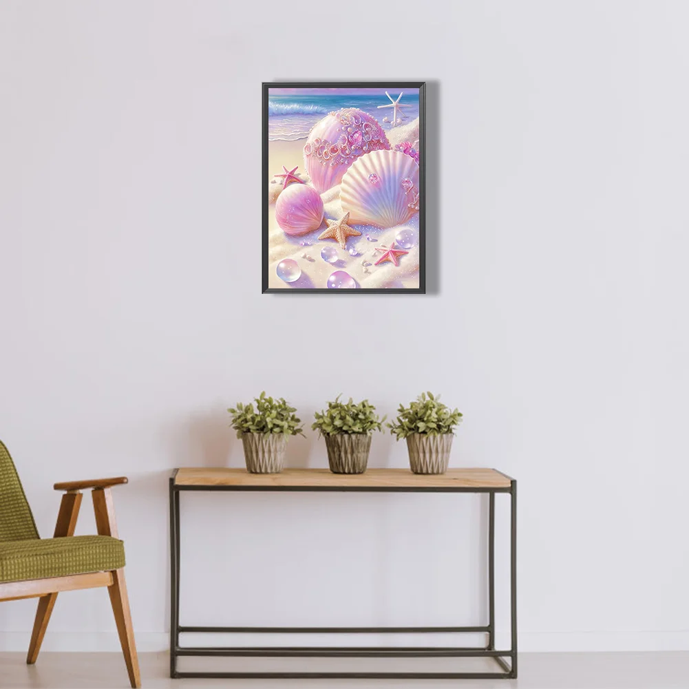 Diamond Painting - Full Round Drill - Beach(30*40cm)