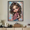 Diamond Painting -5D Full Round Drill Girl(40x50cm)