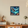 >SALE<5D DIY Full Round Drill Diamond Painting Hawk Kit Home Decoration 30x30cm