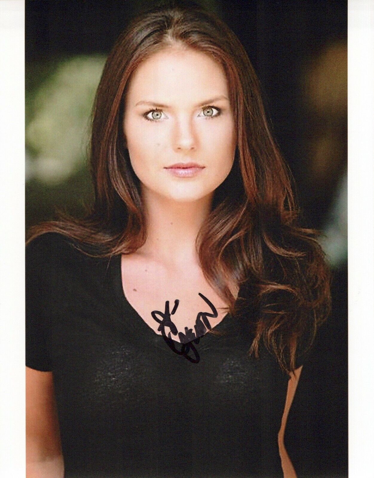 Cassandra Jean glamour shot autographed Photo Poster painting signed 8x10 #2