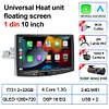 Android 13 1Din 2Din Floating Screen Universal Multimedia AI Voice Carplay Car Stereo Radio