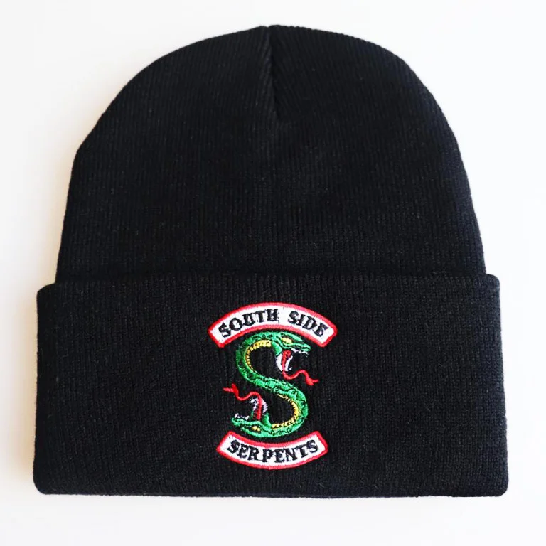 Riverdale Southside Serpents Beanie Embroidered Knit Hat