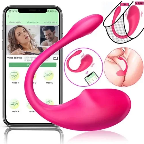 pornhint Pornhint Vibrating Egg Wearable Bullet Vibrator with APP Control G-Spot Dildo Sex Toys