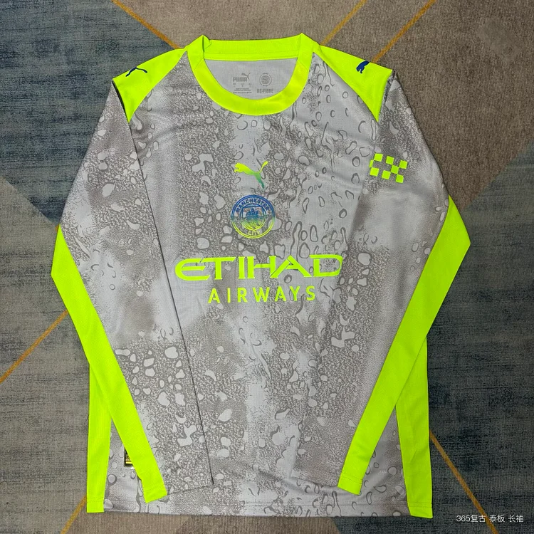 25/26 Manchester City's second away long-sleeved fan edition