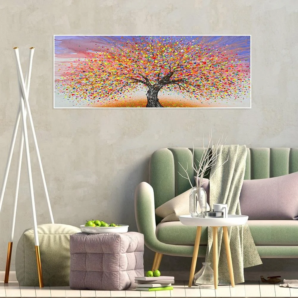 Diamond Painting - Full Round Drill - Fantasy Tree (100*50cm)