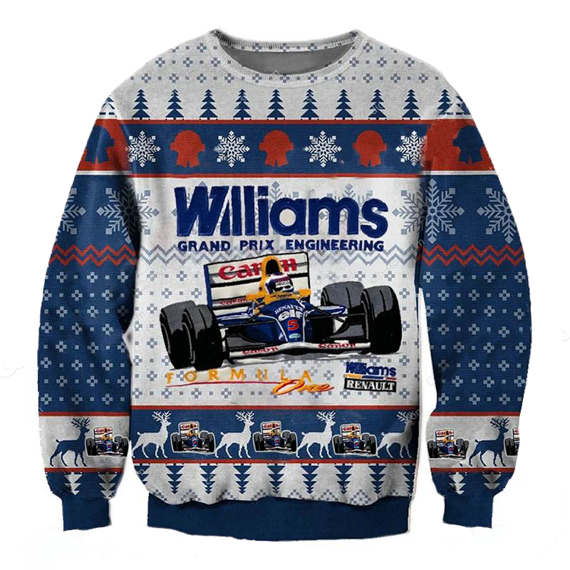 Men's Racing Ugly Sweater / DarkAcademias /Darkacademias