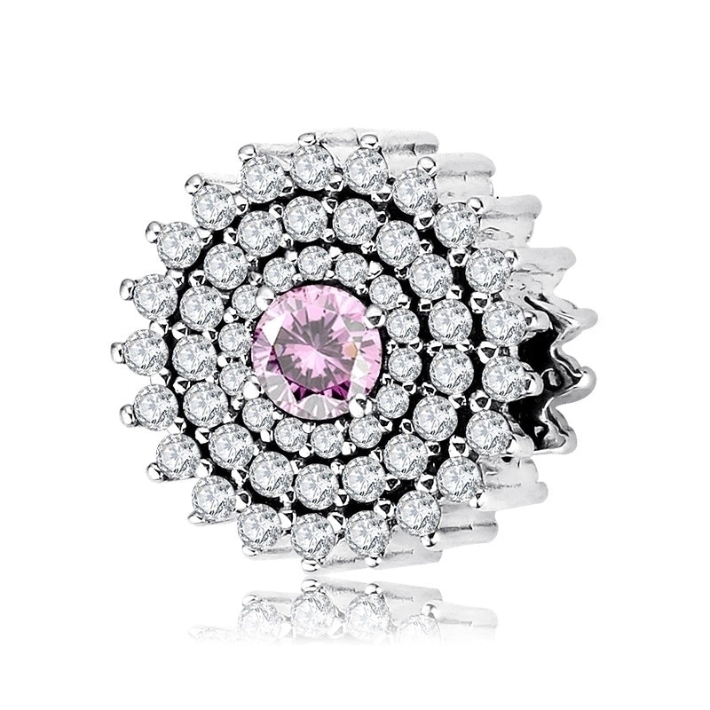 1 Piece 925 Sterling Silver Zircon Solid Color Jewelry Accessories