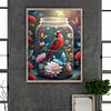 Diamond Painting -DIY Round Drill Bird in Bottle
