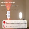 LED Magnetic Night Light Motion Sensor Wall Lamp Wireless Closet Light Rechargeable Magnetic Dimmable Step Lamp for Bedroom Hallway Stairs Lighting