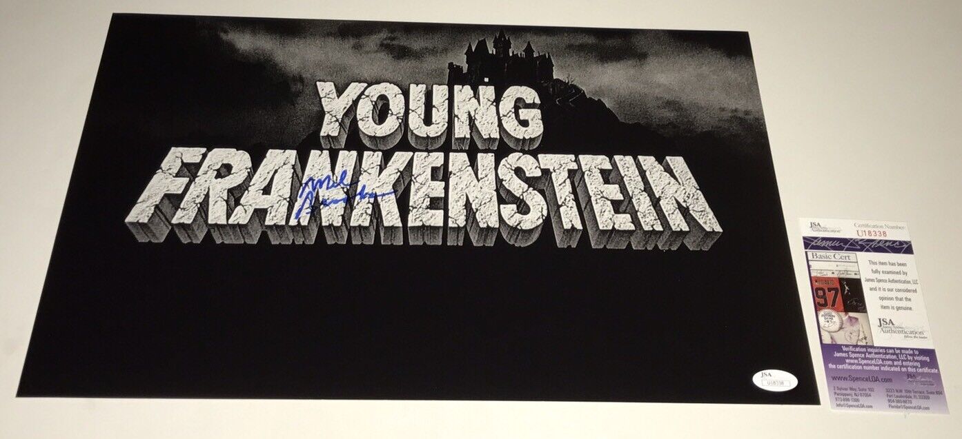 Mel Brooks YOUNG FRANKENSTEIN Signed 11x17 Photo Poster painting JSA COA In Person Autograph