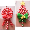No&euml;l D&eacute;corations en Argile Bonbons Canne Suspendu 
