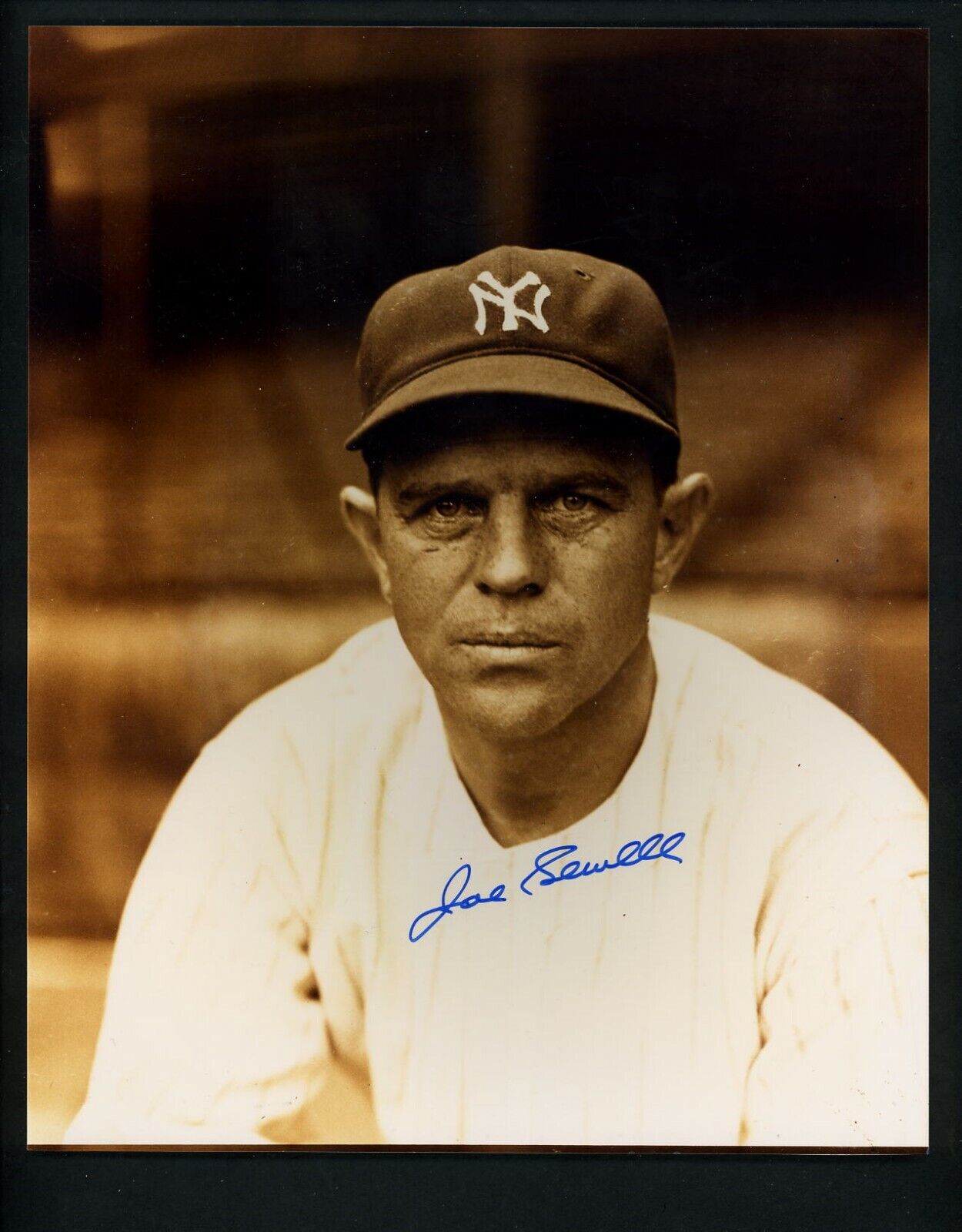 Joe Sewell Signed Autographed 8 x 10 Photo Poster painting with JSA authen Yankees  SHIPPING