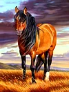 Horse | Full Round/square Diamond Painting Kits | 50x70cm