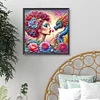 uk.everydayedeals Diamond Painting - Full Round - Girl Dragon(40*40cm)
