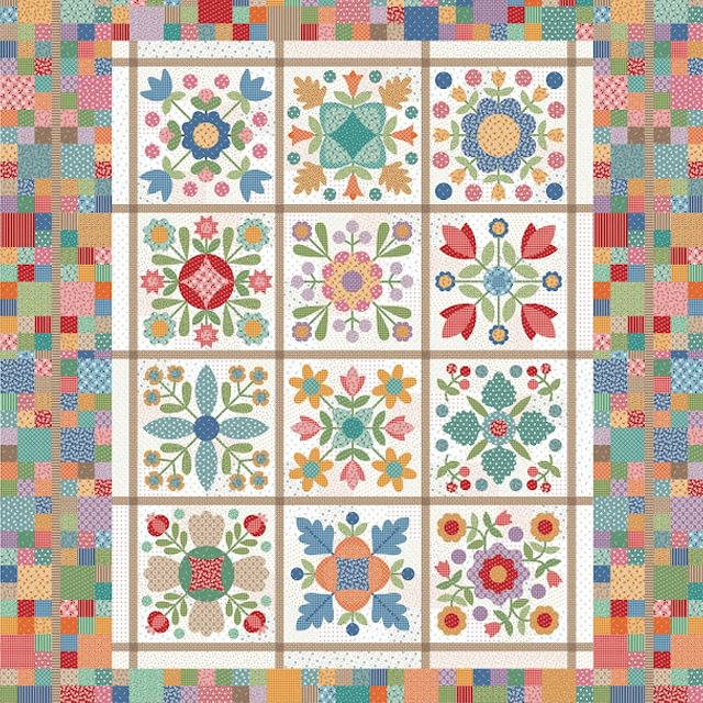 Prairie Meadow Sew Template Set (With Instructions) Prairie Meadow Sew Template Set (With Instructions)