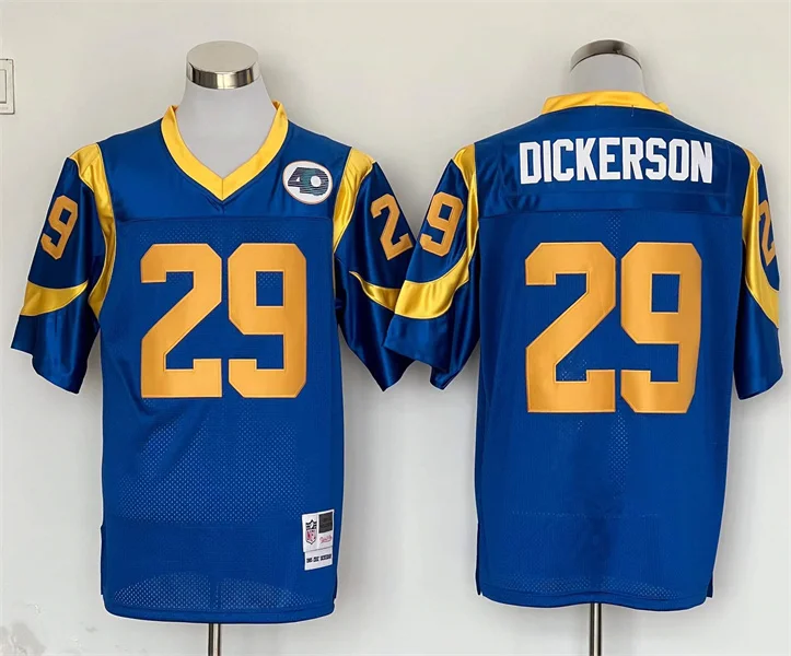 Men's San Louis Rams Eric Dickerson Mitchell & Ness Blue Legacy Replica Jersey