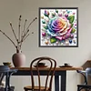 Diamond Painting-DIY Full Round Drill Rose(40*40 CM)