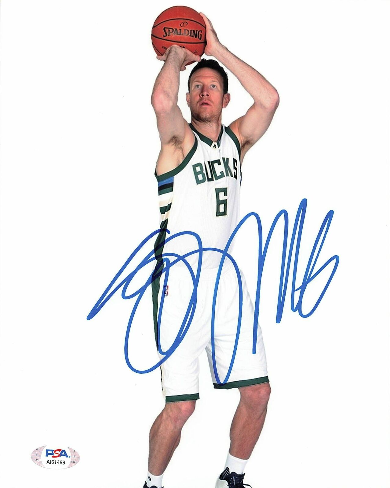 Steve Novak signed 8x10 Photo Poster painting PSA/DNA Milwaukee Bucks Autographed