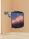 Car Phone Holder Anti-Slip Aluminum Drill Base Phone Rack Dashboard Phone Stand