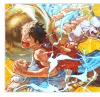 Monkey D. Luffy & Enel Decorative Painting - ONE PIECE - H-TWO Studio