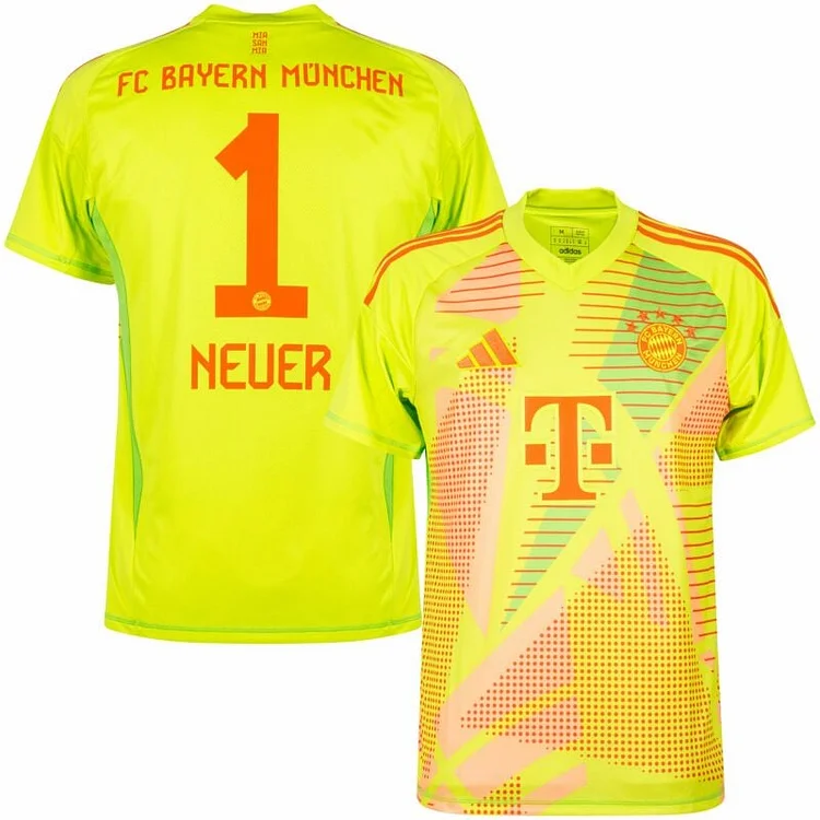 Bayern München Manuel Neuer 1 Torwart Trikot Kinder 2024-2025