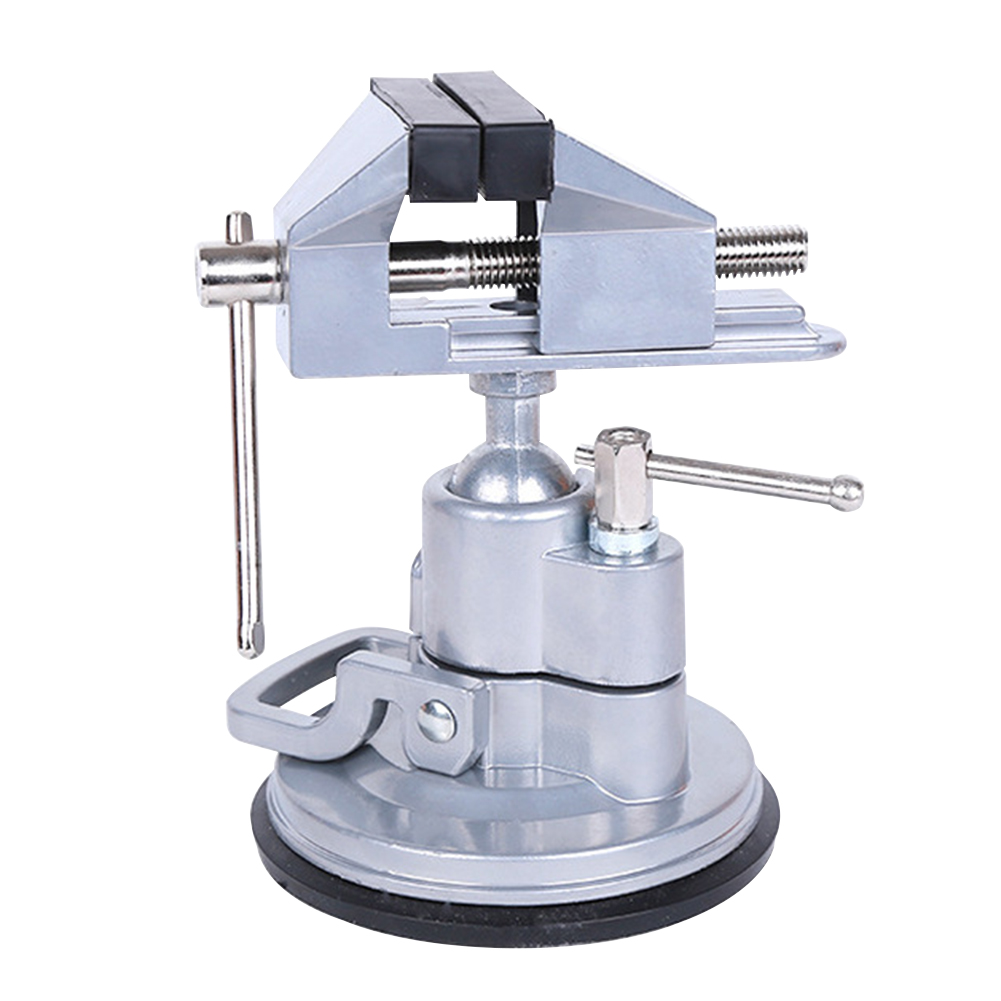 

Vacuum Base Bench Table Vise with Suction Cup Base 360 Degree Rotation Head, 501 Original