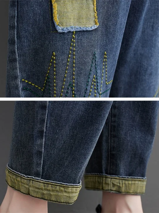 Women Half Sleeve V-neck Solid Color Dress