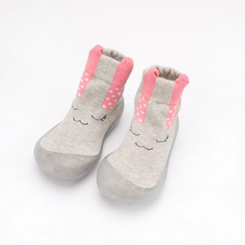 Baby Boy Girl Shoes Autumn Winter Spring Infant Nonslip Sock Kid Soft Rubber Sole Sock Toddler Shoes Anti-slip Floor Socks Shoes
