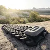 Outdoor Inflatable Mat Portable Nylon Sleeping Pad Waterproof Folding Tent Mat