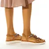 Gioiacombo&trade; Nuovi sandali traspiranti con perline boho estivi