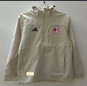 2025/2026 AC Milan Windbreaker white Soccer Jersey 1:1 Thai Quality