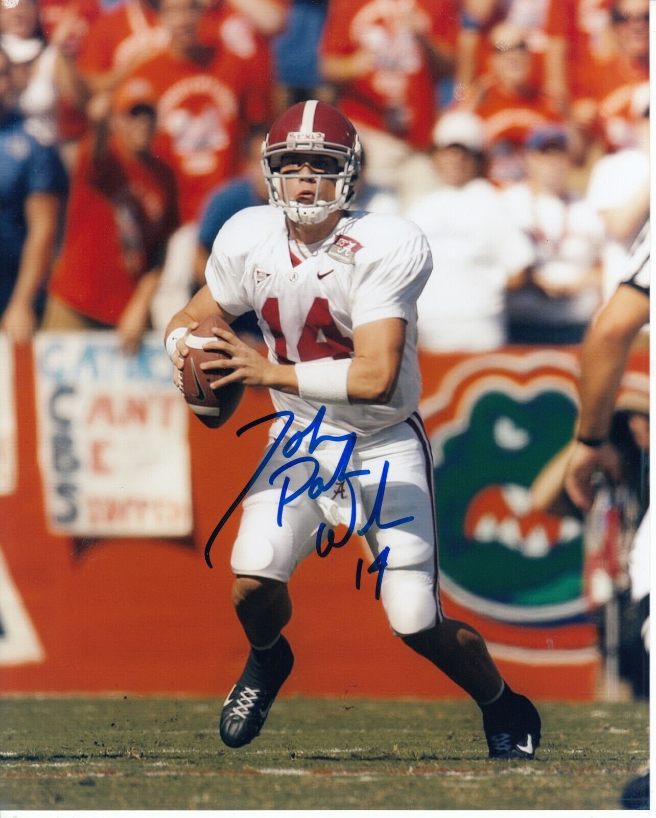 John Parker Wilson #3 8x10 Signed Photo Poster painting w/ COA Alabama Crimson Tide