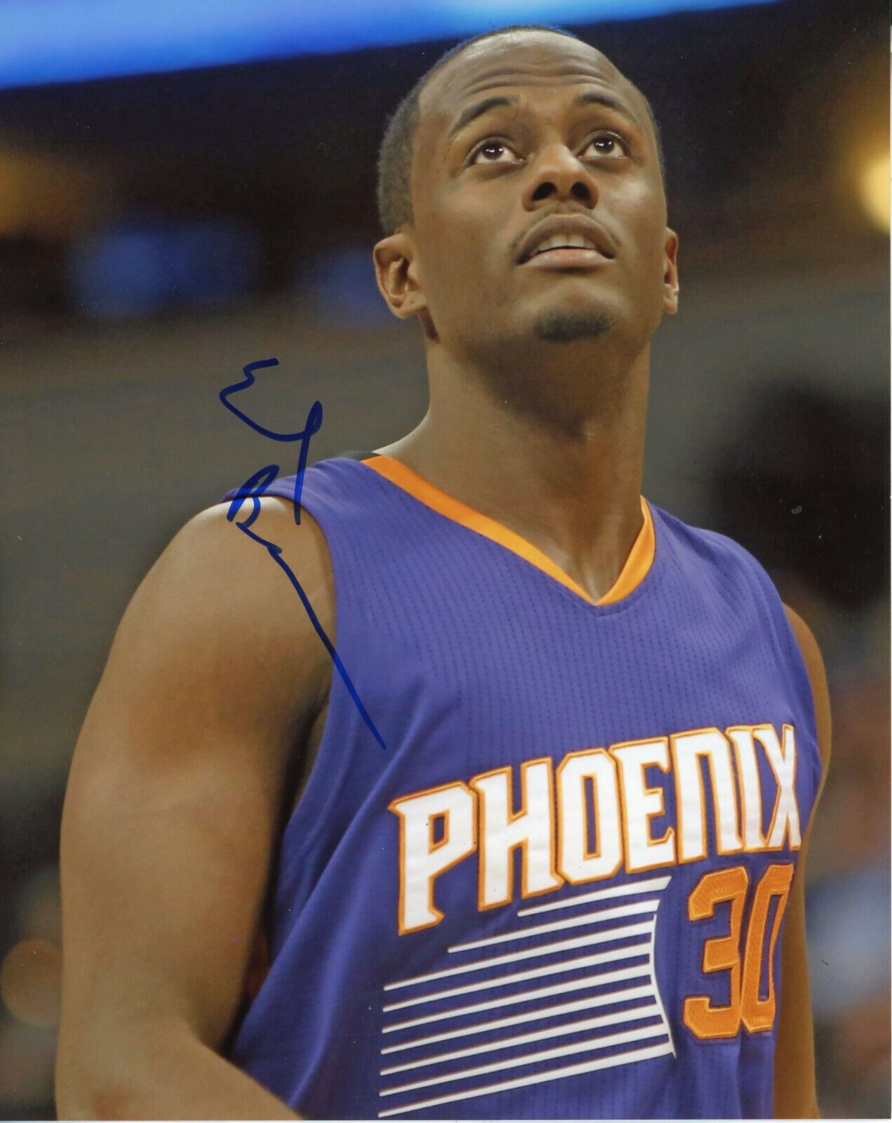 Earl Barron Autographed 8x10 Phoenix Suns#S1285