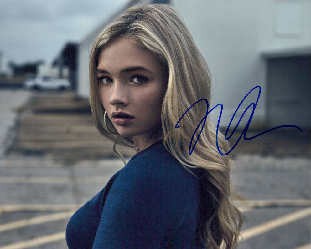 Natalie Alyn Lind (The Gifted) signed authentic 8x10 Photo Poster painting COA