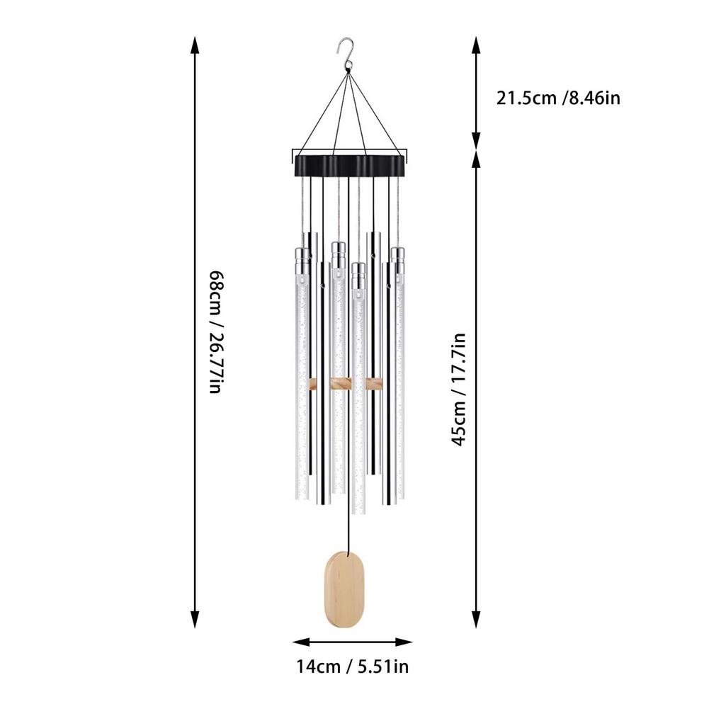 Auto-Sensing Solar Wind Chime Light Outdoor | IFYHOME
