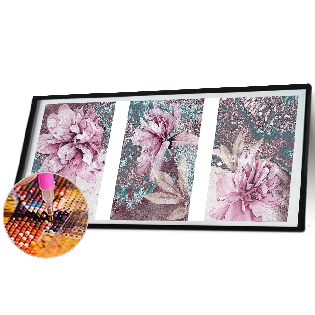 Full Round Diamond Painting 45*90cm - Triptych