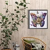 5D DIY Full Round Drill Diamond Painting Mechanical Butterfly Kit Decor 40x40cm