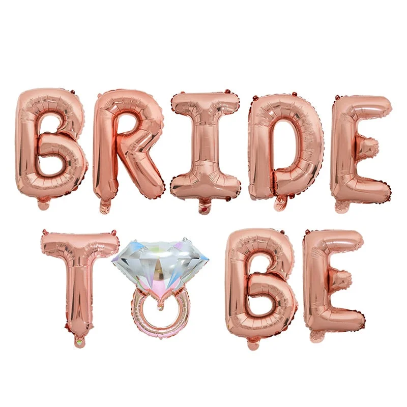 Bachelorette Party Bride To Be Sash Bridal Shower Hen Night Balloons Decor Team Bride Gifts Wedding Party Decorations Supplies