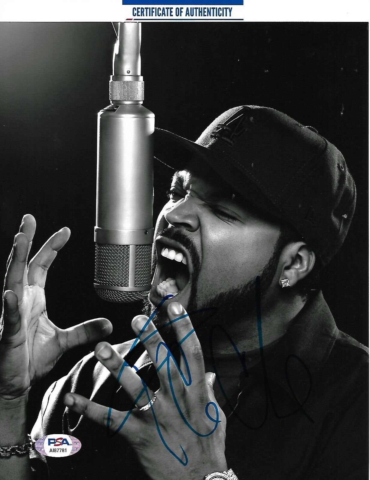 O'SHEA JACKSON ICE CUBE signed autographed 8x10 Photo Poster painting w/ COA PSA/DNA AI87781