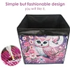 (US Local)DIY Diamond Painting Storage Box Canvas Organizer Box Diamond Painting Kit (A)