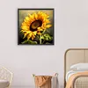 Sunflower-Full Round Diamond Painting 30*30CM