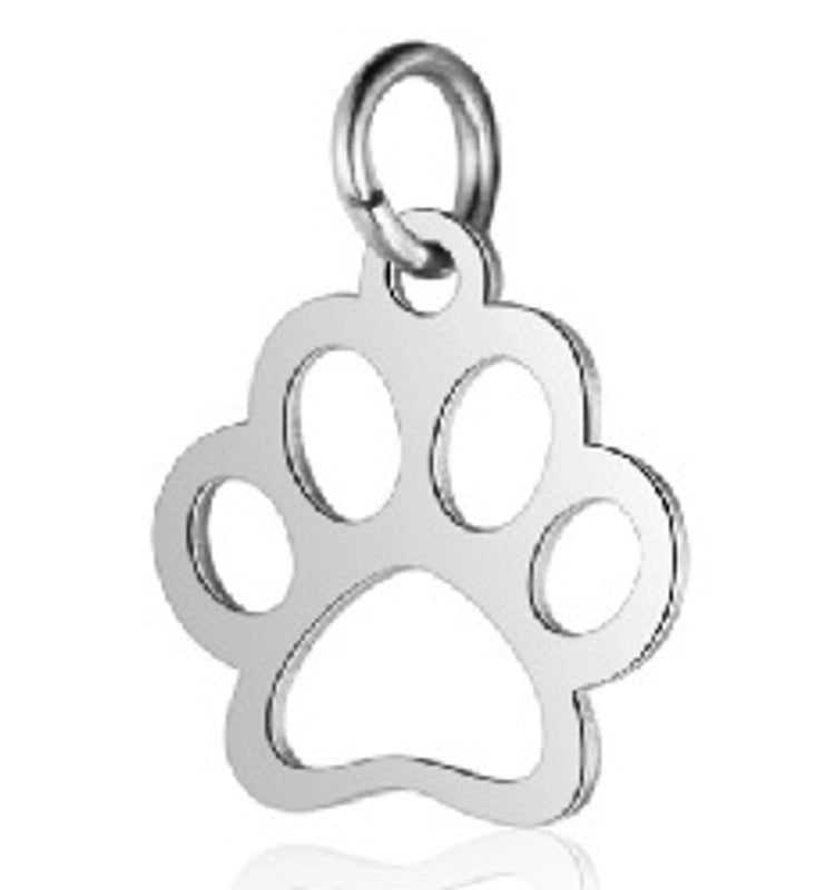 1 Piece 21*17mm 304 Stainless Steel Star Bow Knot Shell Pendant Jewelry Accessories