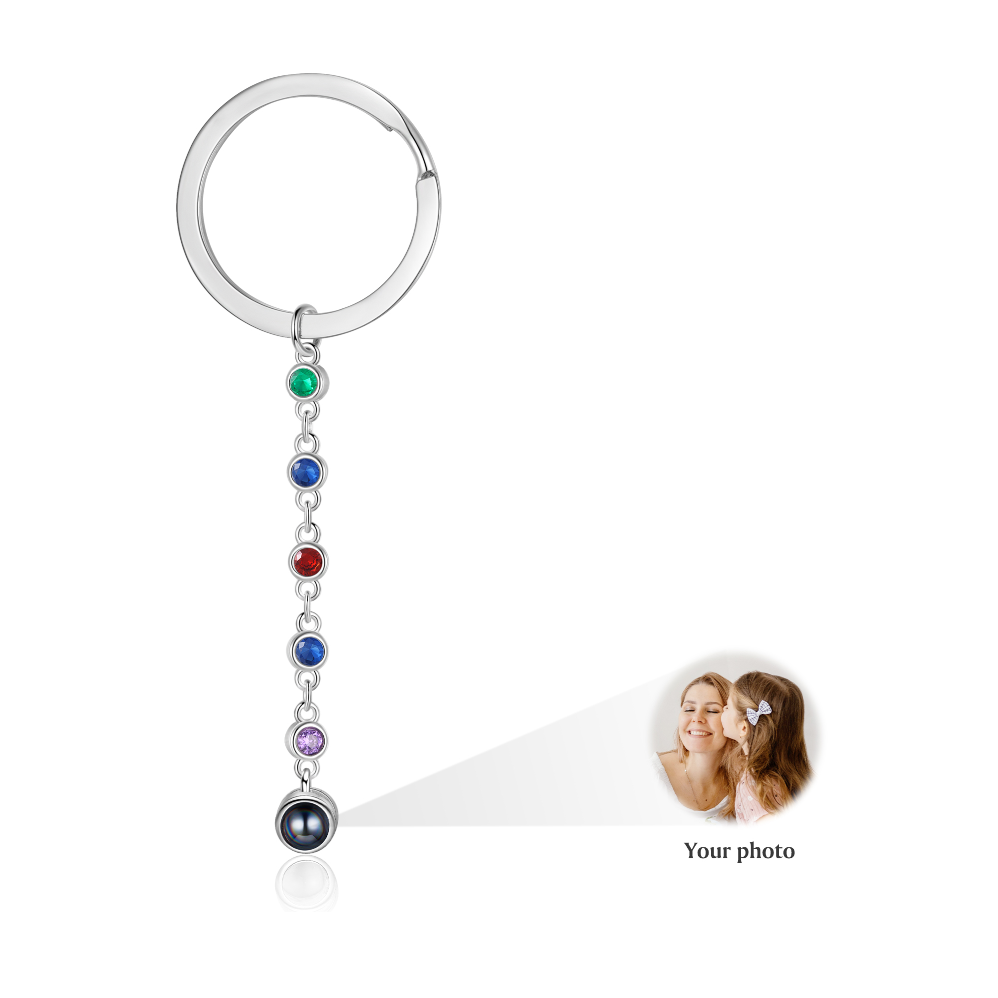 16 Pcs Brick Porte-clés, 2x4 Porte-clés De Construction Pour