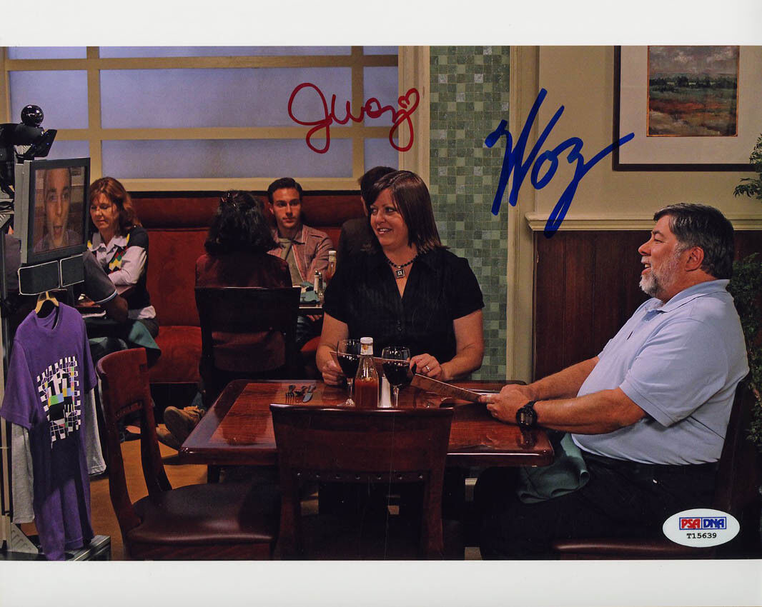 Steve Woz Wozniak SIGNED 8x10 Photo Poster painting Big Bang Theory Apple PSA/DNA AUTOGRAPHED