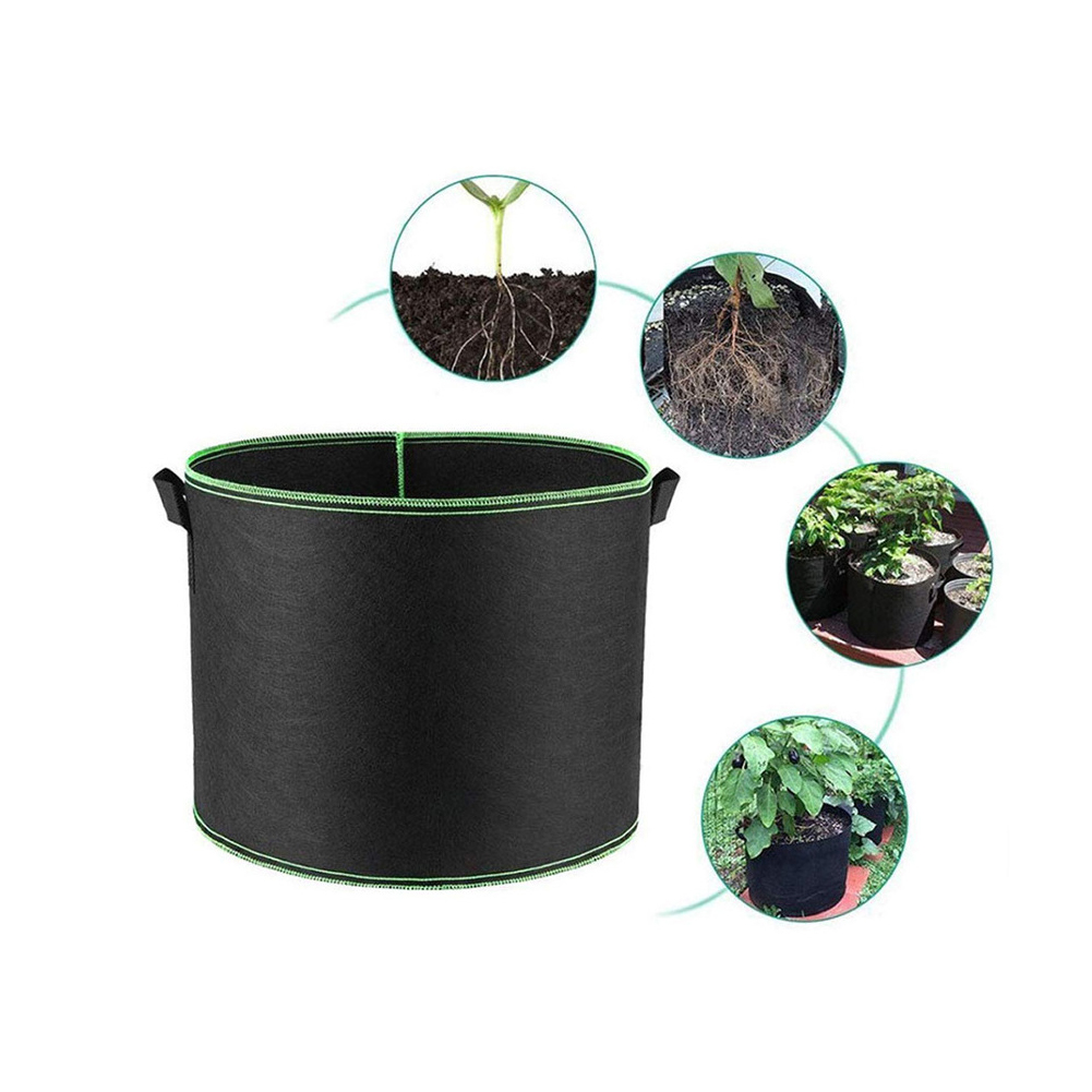 

Floor Felt Planting Bag Seedling Bag Drum Flower Tree Growth Bucket, 501 Original