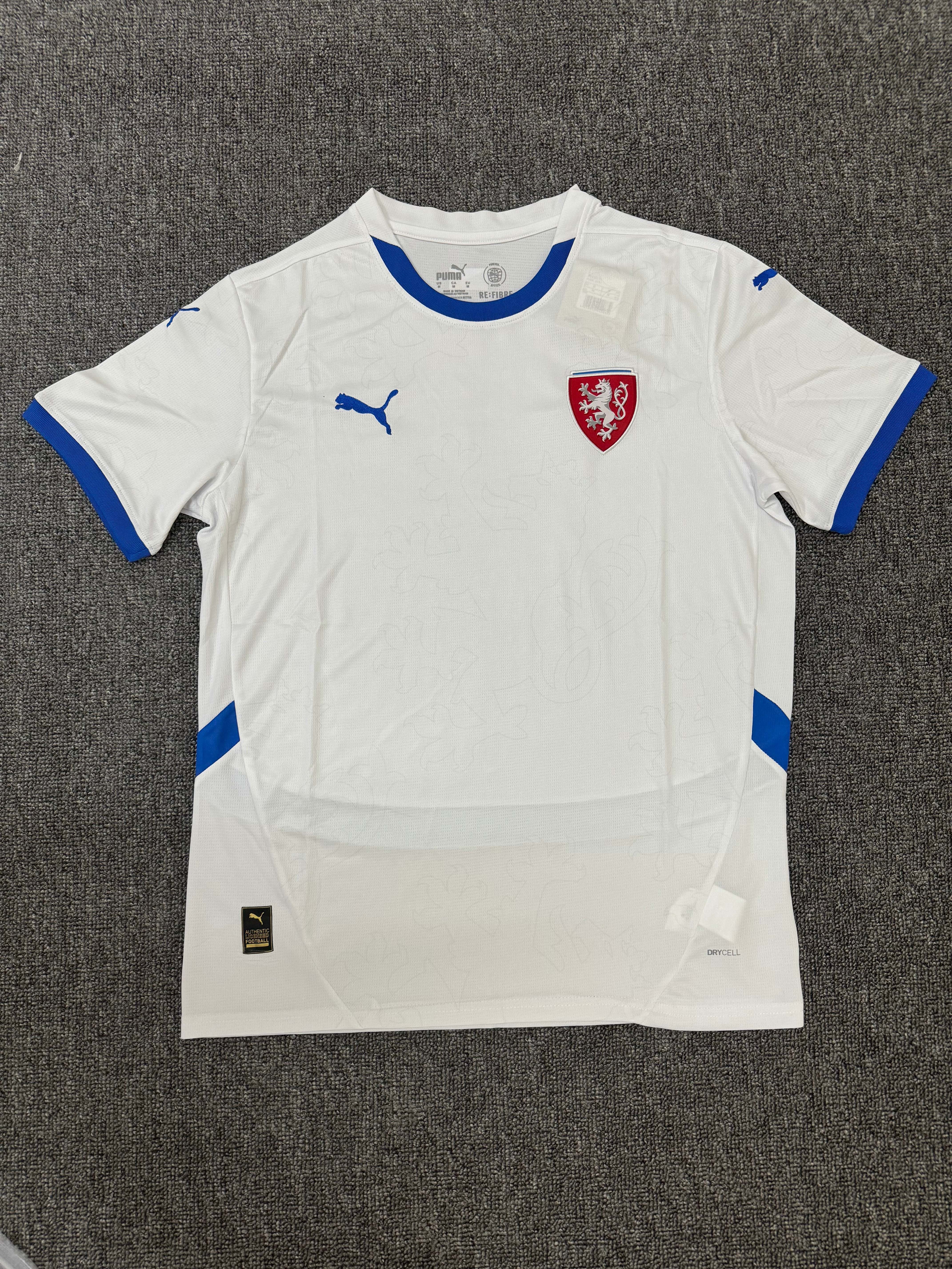 2024 Czech Republic away Football Shirt 1:1 Thai Quality